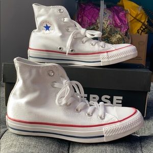 White high top converse